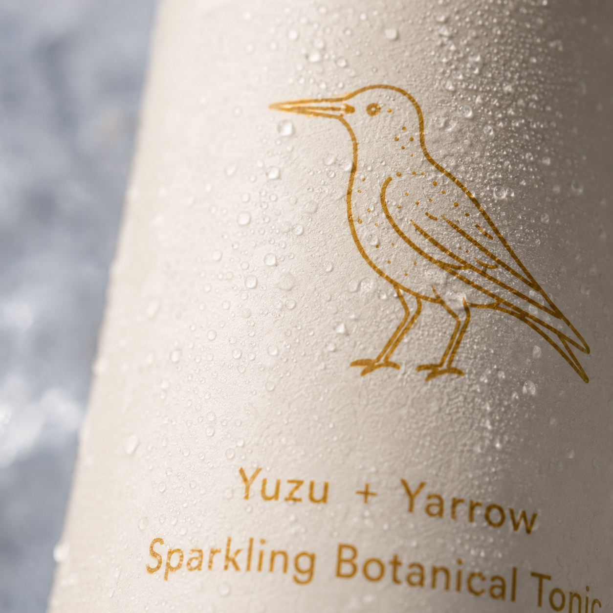 Saltbird close-up detail shot